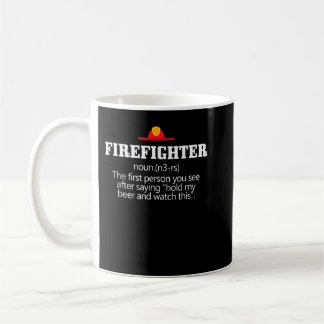 Mug Funny Firefighter Definition