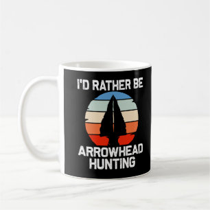Mug Funny Flint Arrowhead Pierres Collecte