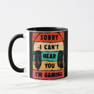 Mug Funny Gamer Shirt pour Ados garçons Jeu vidéo pour