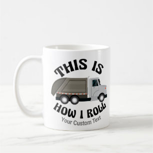 Mug Funny Garbage Truck Driver C'est comment je roule
