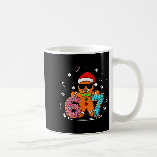 Mug Funny Gingerbread 67 Six Seven Ice Cream Drip Chri (Droite)