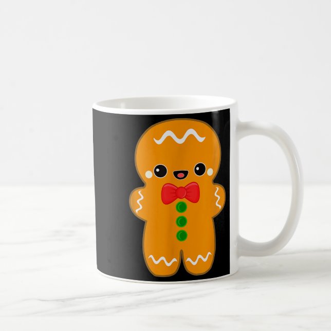 Mug Funny Gingerbread Man Christmas Men Women Adult Yo (Droite)