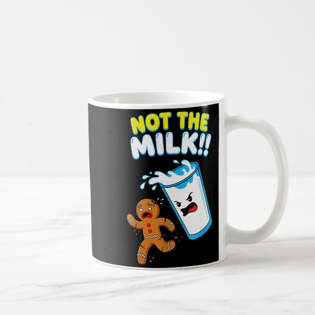 Mug Funny Gingerbread Man Not The Milk Pun Cookies Wom (Droite)