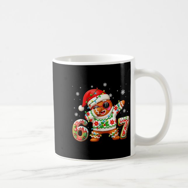 Mug Funny Gingerbread Six Seven 67 Ice Cream Drip Chri (Droite)