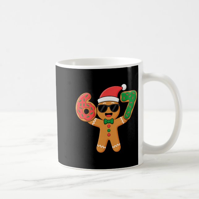 Mug Funny Gingerbread Six Seven 67 Ice Cream Drip Chri (Droite)