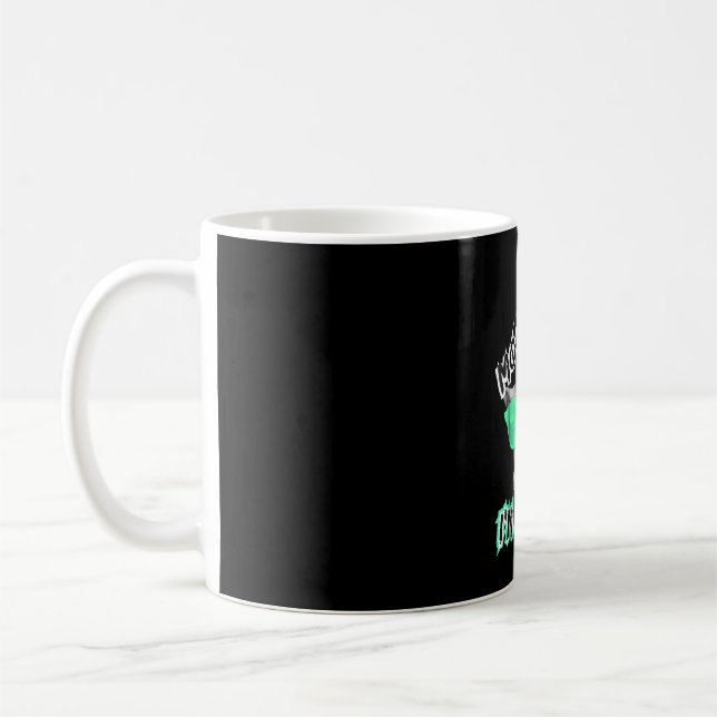Mug Funny Giraffe Moo Dans le zoo de Goat (Gauche)
