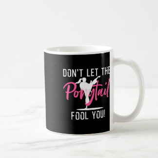 Mug Funny Girl Karate Design Kids Women Kickboxing Bla