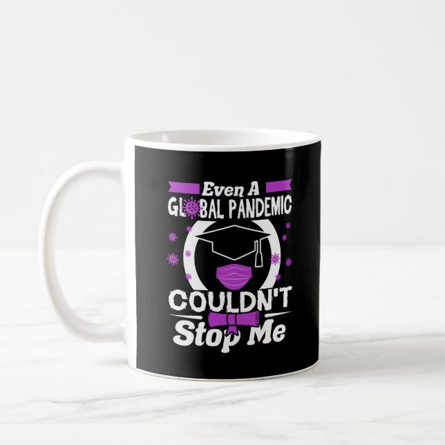Mug Funny Graduation Gift Class of 2020 College Master (Gauche)