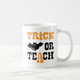 Mug Funny Halloween Enseignant Cadeau École de chauve-