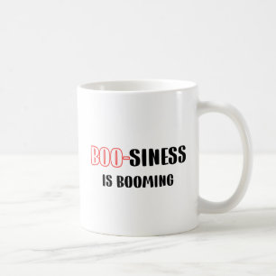 Mug Funny Halloween Pun - Boo-siness est en plein esso