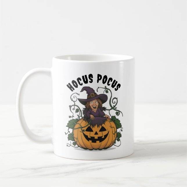 Mug Funny Halloween sorcière (Gauche)