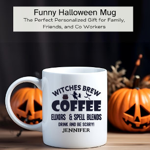 Mug Funny Halloween sorcières brasser Personnalisé