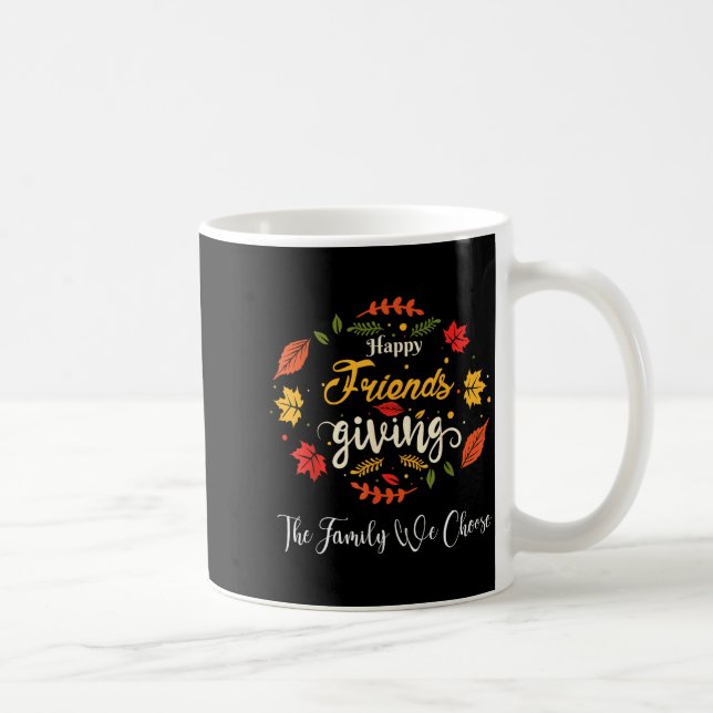 Mug Funny Happy Friendsgiving Turkey Friends Giving  (Droite)