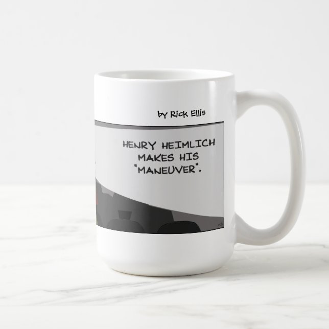 Mug Funny Heimlich Date Manuever (Droite)