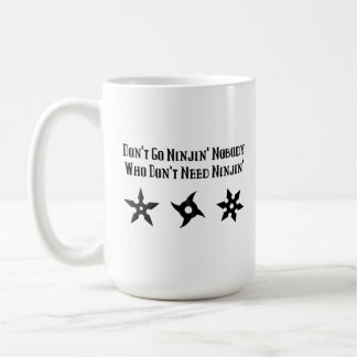 Mug Funny Hillybilly Ninja dit