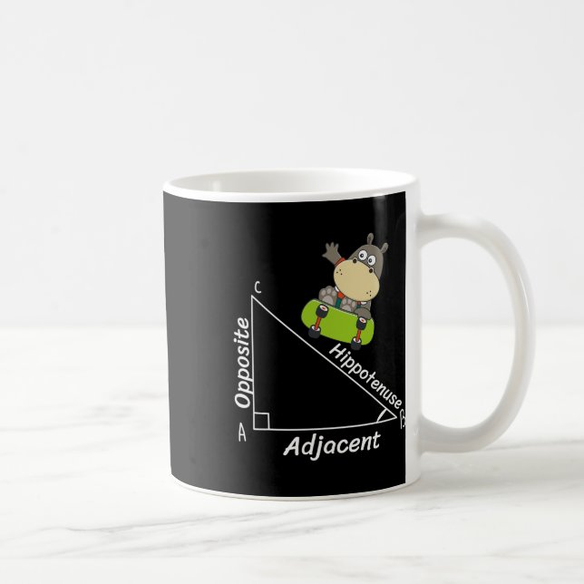 Mug Funny Hipo Géométrie Hypotenuse Math Boy Gir (Droite)