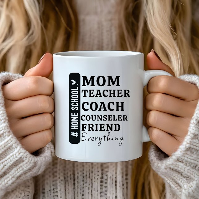 Mug Funny Home School Mère's Day cadeaux (Créateur téléchargé)