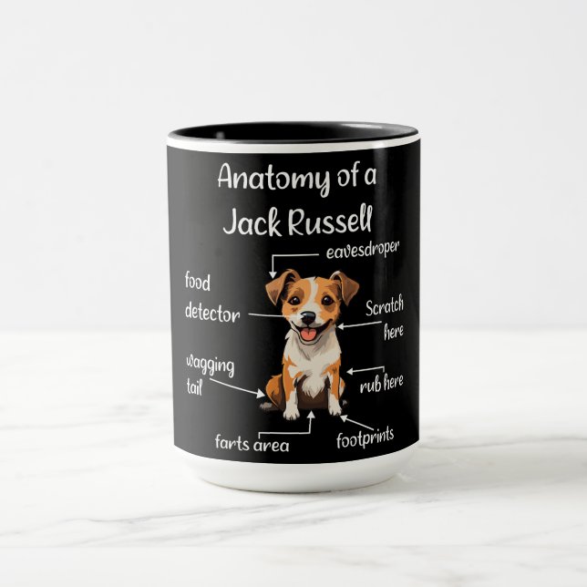 Mug Funny Jack Russell Terrier Chien (Centre)