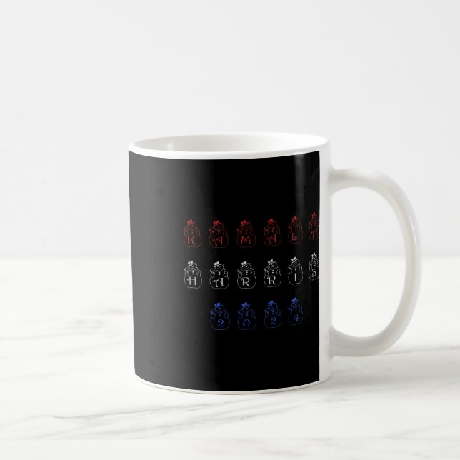 Mug Funny Kamala Harris 2024 Joyeux Noël (Droite)
