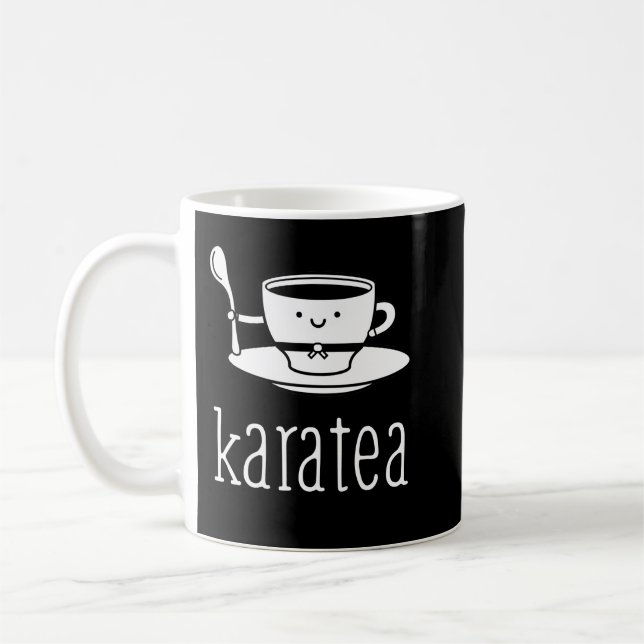 Mug Funny Karate Design Karatea White Light Essentiel  (Gauche)