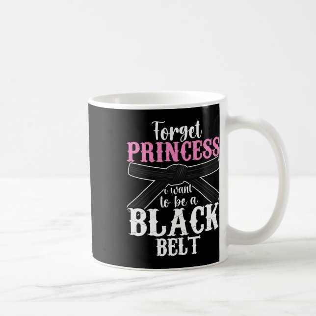 Mug Funny Karate Design Pour Femmes Filles Ceinture No (Droite)