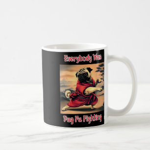 Mug Funny Kung Fu Carlin mignon Karate Carlin humorist