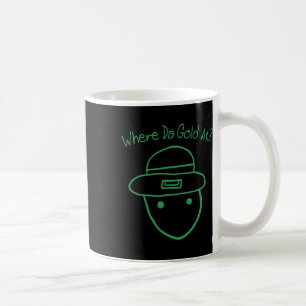 Mug Funny Leprechaun Amateur Sketch meme Irish St Part