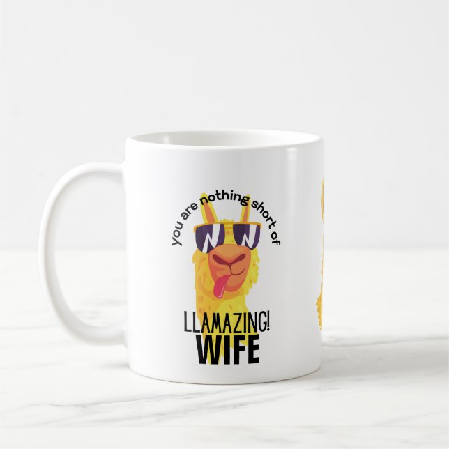Mug FUNNY LLAMA Vous êtes Extraordinaire MÈRE FEMME MÈ (Gauche)