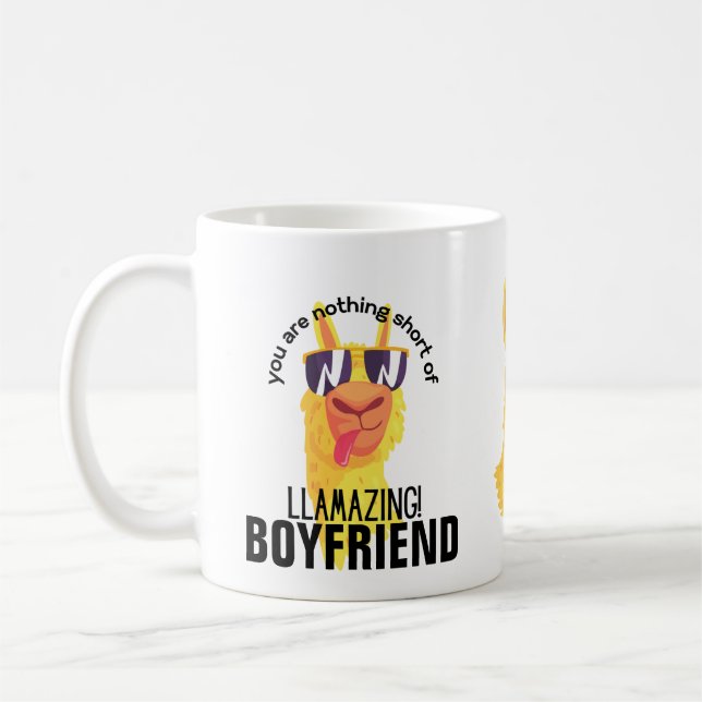 Mug FUNNY LLAMA Vous êtes Extraordinaire PETIT AMI GRA (Gauche)