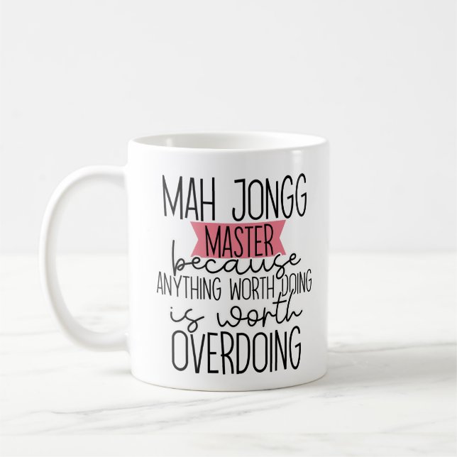 Mug Funny Mah Jongg (Gauche)