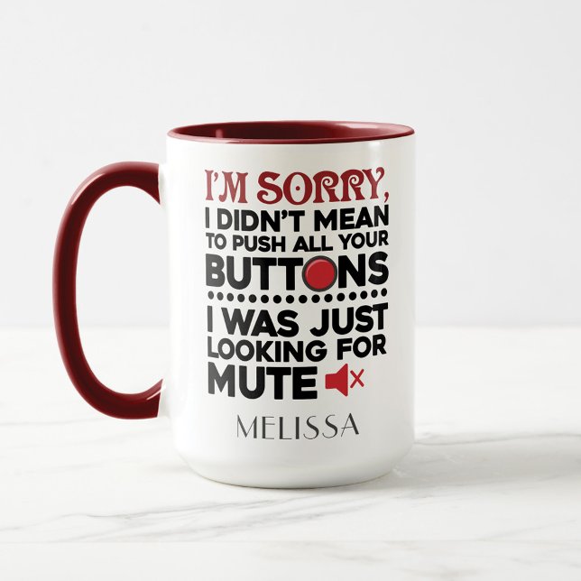 Mug Funny Maman Anniversaire Personnalisé (Créateur téléchargé)