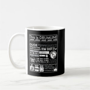 Mug Funny Marching Band C'Est Drumline Citation Musici