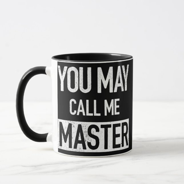 Mug Funny Masters Degree Graduation For Men Women MBA (Gauche)