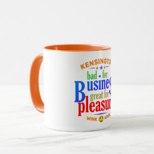 Mug FUNNY Mauvais pour les affaires Super pour le plai
