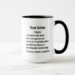Mug Funny Meat Cutter Définition cadeaux pour hommes f<br><div class="desc">Idées cadeaux uniques pour les découpes de viande : Explorez une variété de cadeaux réfléchis pour les découpes de viande, convenant à la fois aux hommes et aux femmes. Des idées cadeaux amusantes et pratiques aux objets qui célèbrent leur passion pour la faune, ces sélections honorent le dévouement et l'expertise...</div>