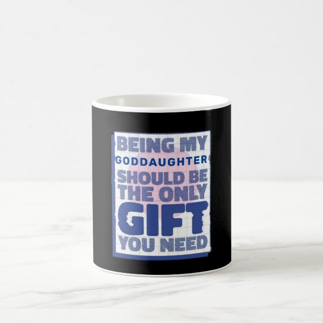 Mug Funny Meilleur cadeau pour Godgirl (Centre)