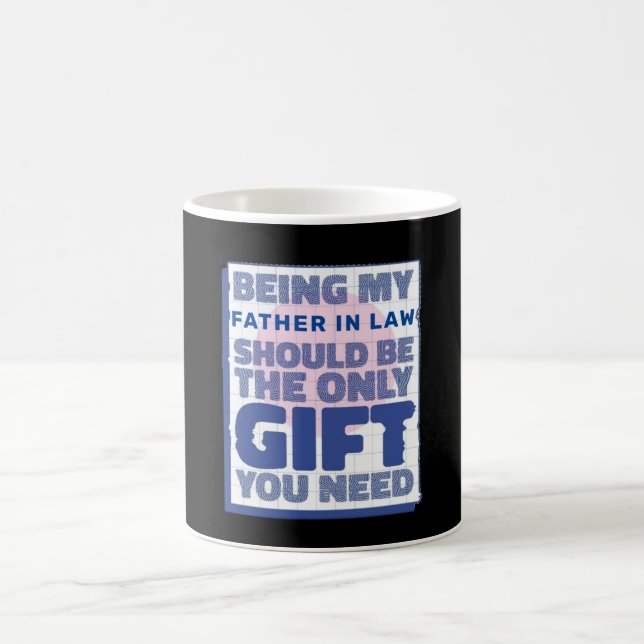 Mug Funny Meilleur cadeau pour Père en droit (Centre)