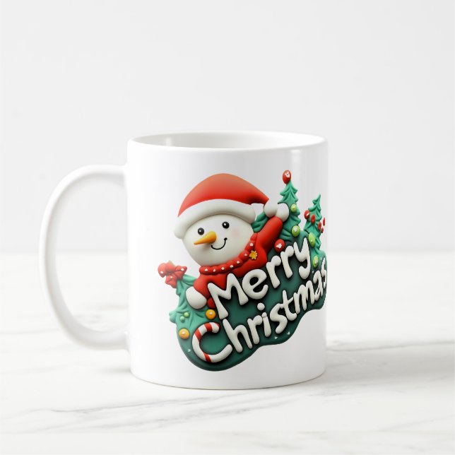 Mug funny merry christmas  (Gauche)