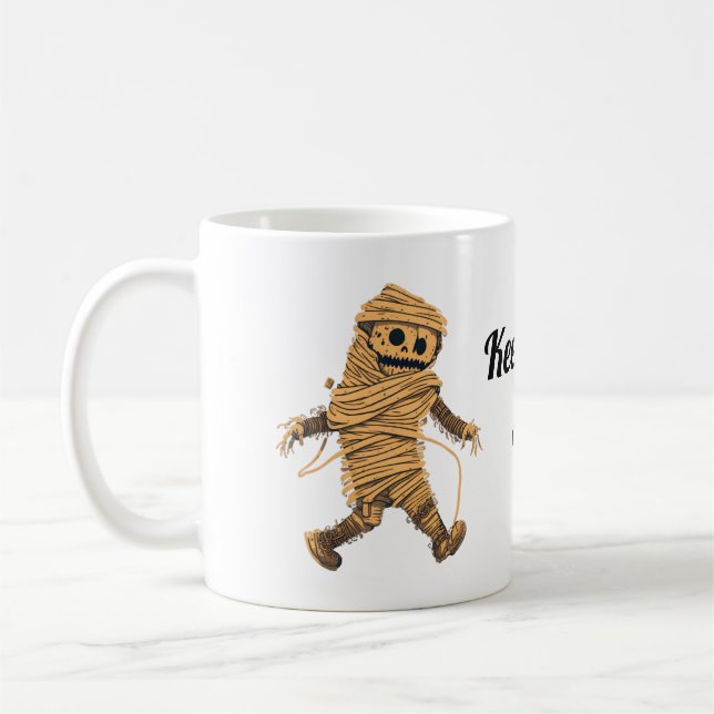 Mug Funny mignon maman Halloween moderne (Gauche)