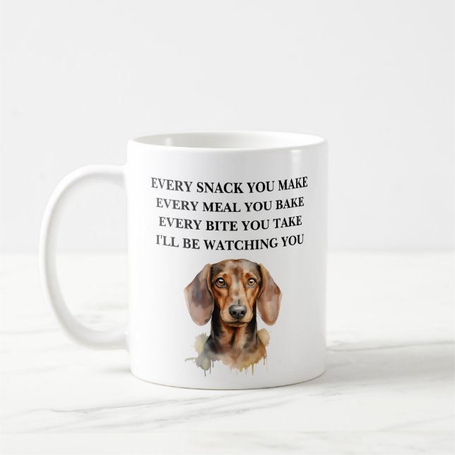 Mug Funny Mother’s Day – “Every Snack You Make I’ll Be (Gauche)