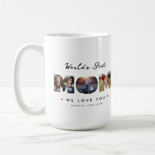 Mug Funny Mother's Day 3 Photo Collage Funy Letter