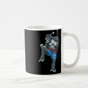 Mug Funny Muay Thai Gorilla - Boxe Thaï