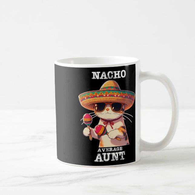 Mug Funny Nacho Moyenne Tante Cinco De Mayo Mexicain (Droite)