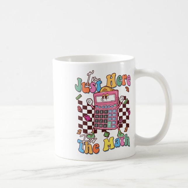 Mug Funny Number Day Maths Day Calculator Teacher Stud (Droite)