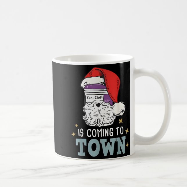 Mug Funny Nurse Christmas Rn Tech Medical Istant Holid (Droite)