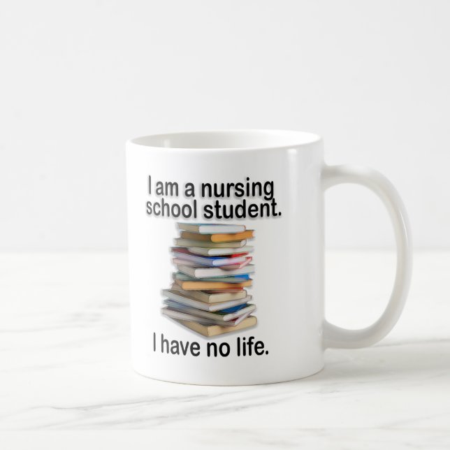 Mug Funny Nursing School (Droite)