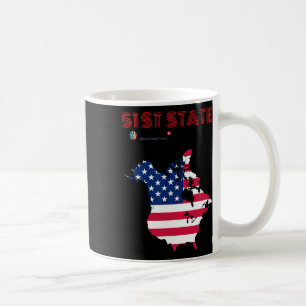 Mug Funny O Canada 51e États Trump Canada mème Amériqu