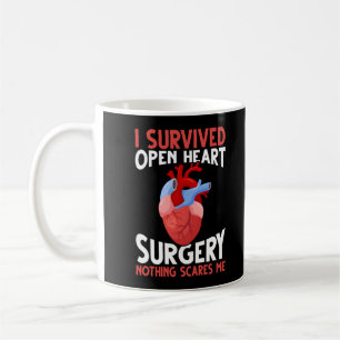 Mug Funny Open Heart Chirurgie Récupération