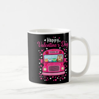 Mug Funny owls school bus driver happy valentines day
