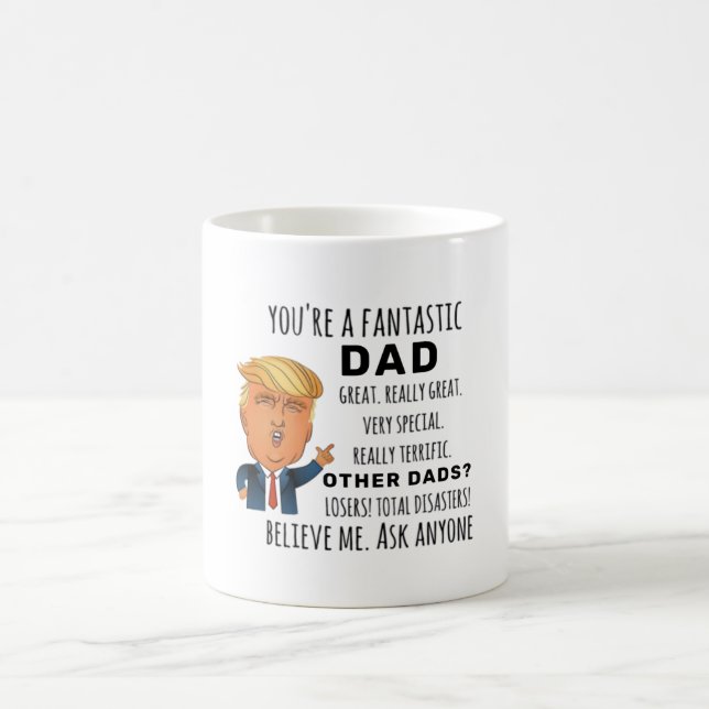 Mug Funny Papa Anniversaire Meilleur Cadeau (Centre)